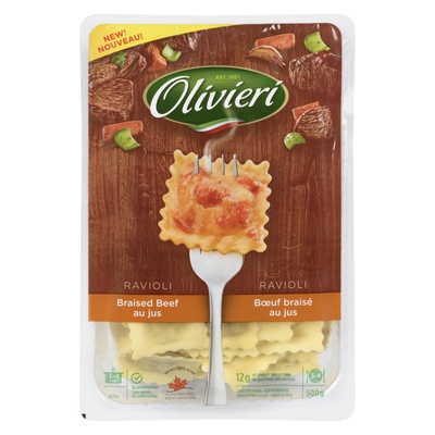 Olivieri - Braised Beef au Jus Ravioli