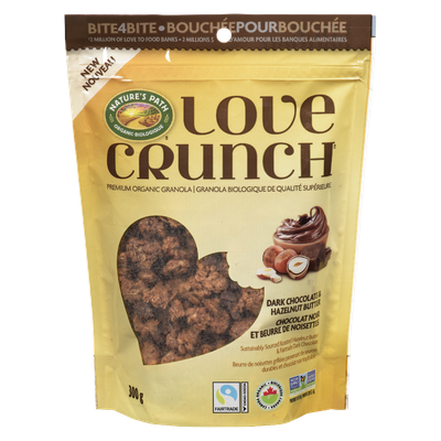 N.P. LOVE CRUNCH DARK CHOC HZL