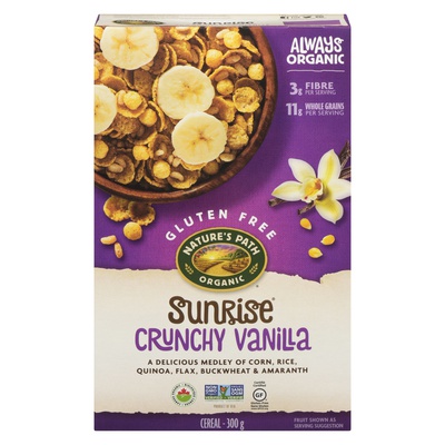 Natures Path - Cereal - Sunrise - Crunchy Vanilla
