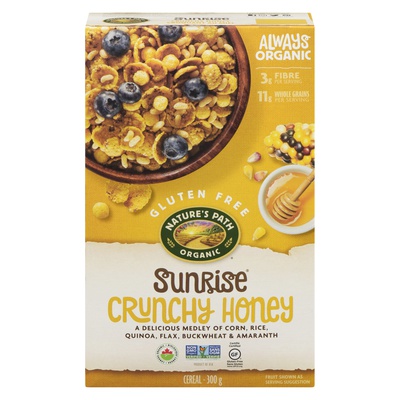 Natures Path - Cereal - Sunrise - Crunchy Honey