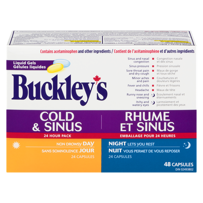 Buckley - Cold & Sinus Gel Caps