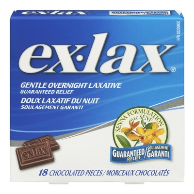 EXLAX TABS CHOCOLATE