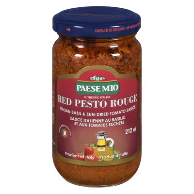 Paese Mio - Pesto Red Italian Sun Dried Tomato Sauce