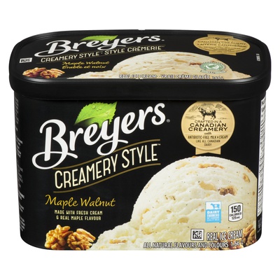 Breyers Creamery Style Ice Cream - Maple Walnut