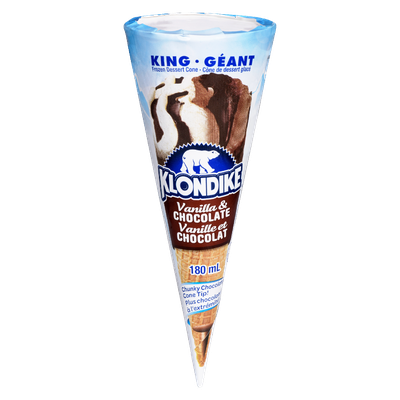 Klondike - Vanilla & Chocolate Ice Cream King Cone