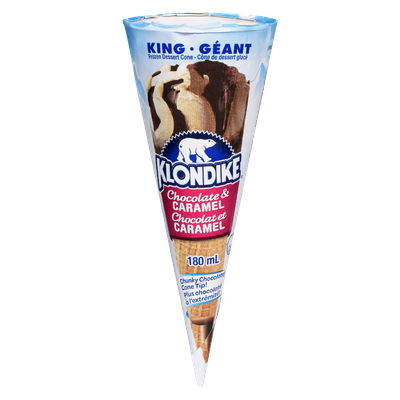 Klondike - Vanilla & Chocolate Caramel Ice Cream Cone