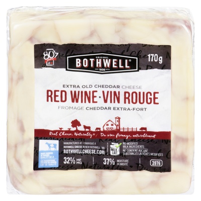 Bothwell - Extra Old Cheddar Cheese with Red Wine