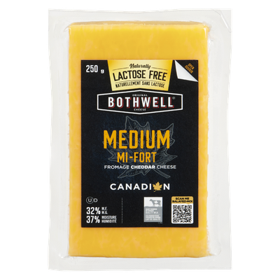 Bothwell - Medium Cheddar Cheese Non GMO