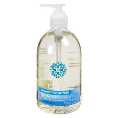Nature Clean - 100% All Natural Unscented Liquid Hand Soap