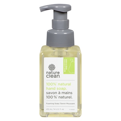 NATURE CLEAN FOAMING HANDSOAP PEAR