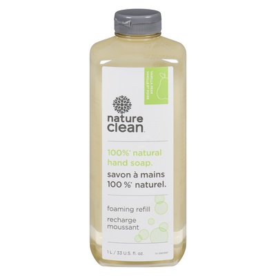 NATURE CLEAN LIQUID SOAP REFILL PEAR