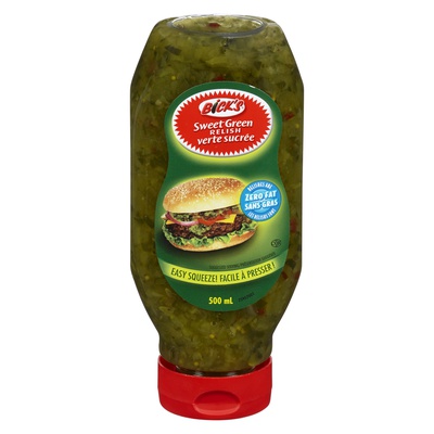 Bick's  - Sweet Green Relish Squeeze Bottle