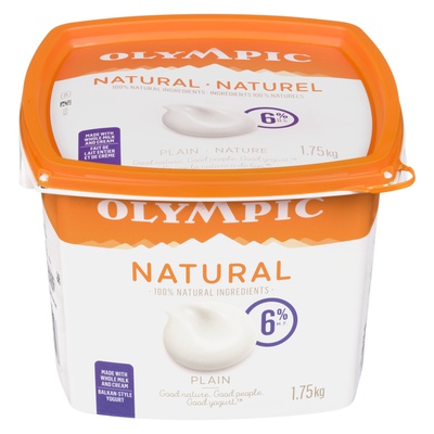 6% Plain Yogurt