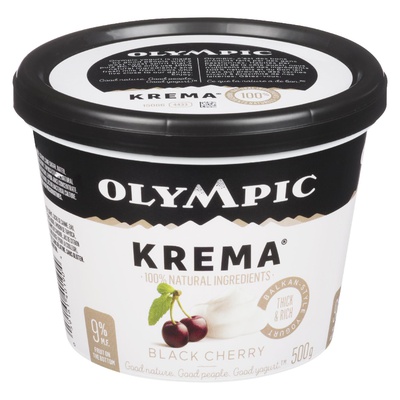 OLYMPIC KREMA  - BLACK CHERRY YOGURT