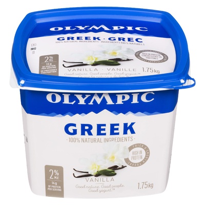 OLYMPIC GREEK 2% VANILLA YGURT