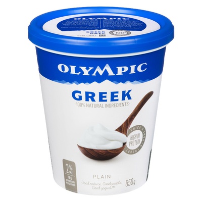 Olympic - Plain Greek Yogurt - 2%
