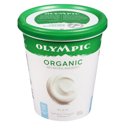 Olympic - Organic 0% Plain Yogurt