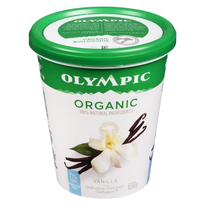 Olympic - Organic Vanilla Yogurt - 0%