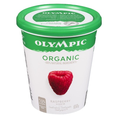 Olympic - Organic Raspberry Yogurt - 2.8%