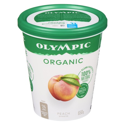 Olympic - Organic Peach Yogurt - 3%