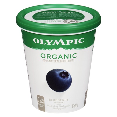 Olympic - Organic Blueberry Yogurt - 2.8%
