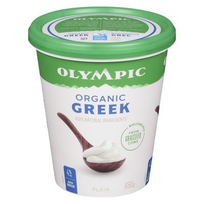 Olympic - Organic Plain Greek Yogurt - 4%