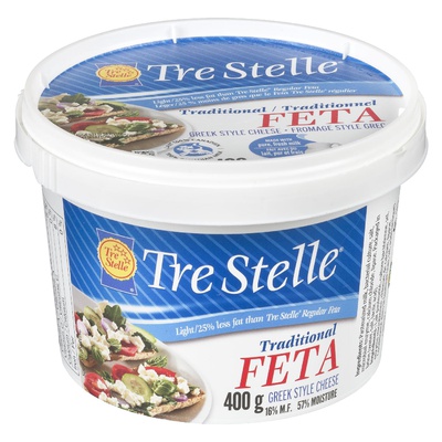 Tre Stelle - Light Feta Cheese