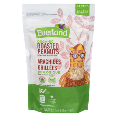 Everland - Organic Roasted Salted Peanuts