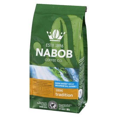 Nabob - 1896 Tradition Swiss Water Decaf Ground Medium Roast Coffee