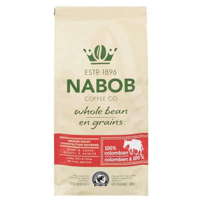NABOB W/BEAN COLUMBIA