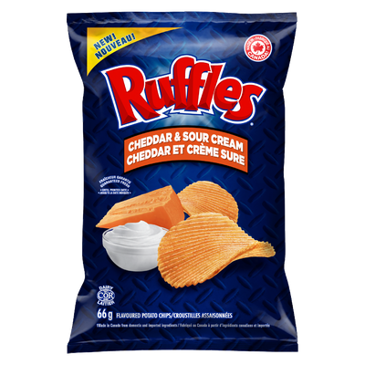 Ruffles - Cheddar & Sour Cream Chips
