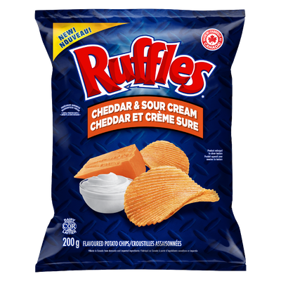 Ruffles - Cheddar & Sour Cream Chips