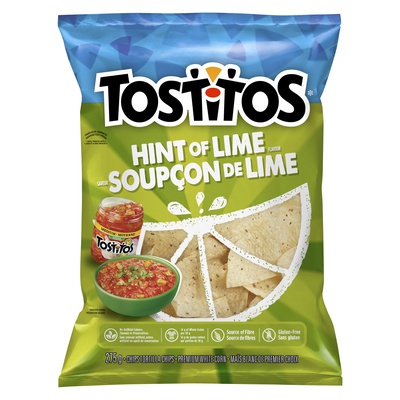 Tostitos - Hint of Lime Tortilla Chips