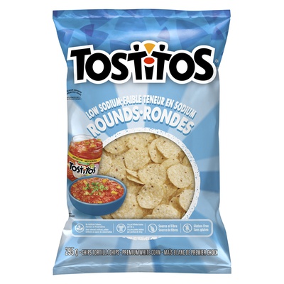 Tostitos - Low Sodium Rounds Tortilla Chips