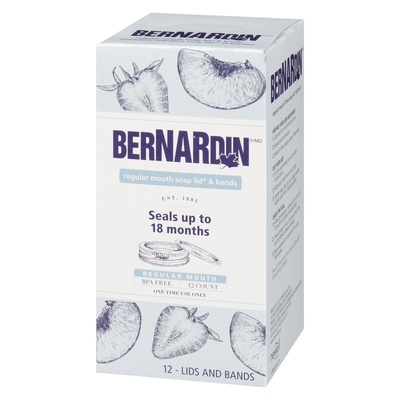BERNARDIN STNDRD 2 PIECE LIDS