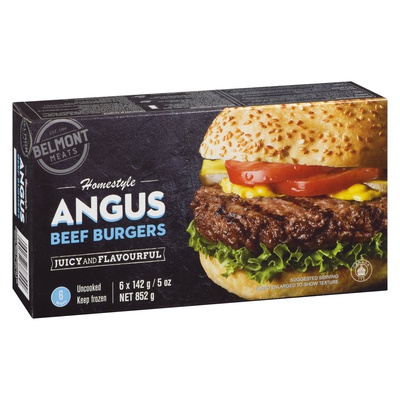 Belmont Meats - Certified Angus Beef Burgers