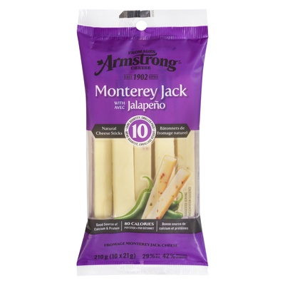 Armstrong - Monterey Jack Cheese Sticks with Jalapeno