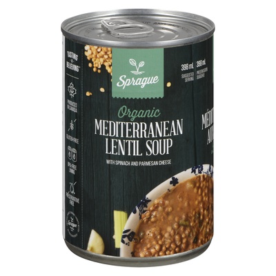 Sprague - Organic Mediterranean Lentil Soup