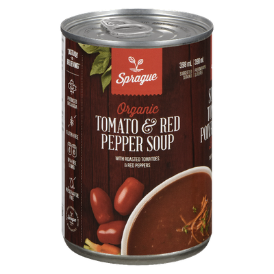 Sprague - Organic Tomato and Roasted Red Pepper Soup