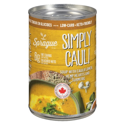 Sprague - Simply Cauliflower Keto-Friendly Soup