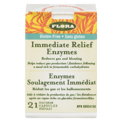 Flora - Immediate Relief Digestive Enzymes