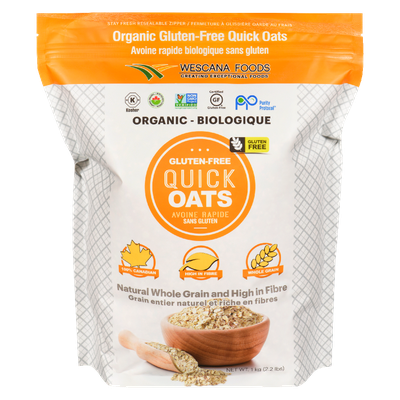 Wescana - Organic Gluten Free Quick Oats
