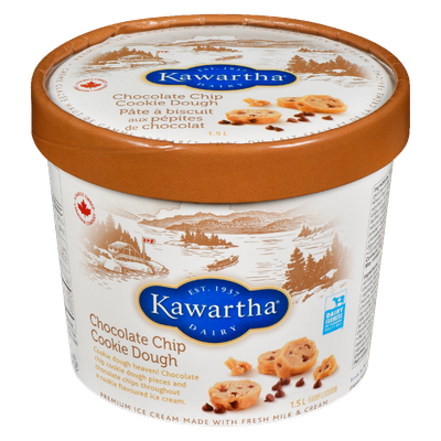 Kawartha Dairy - Chocolate Chip Cookie Dough Ice Cream