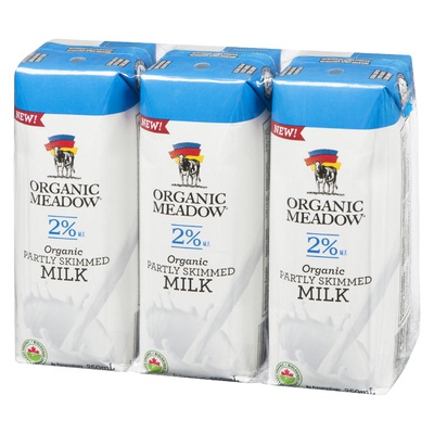 Organic Meadow - 2% Partly Skimmed Milk