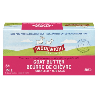 Woolwich - Unsalted Goat Butter