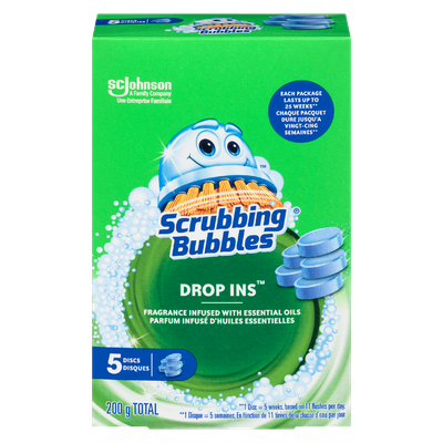 SC Johnson - Scrubbing Bubbles Drop Ins 5 Discs