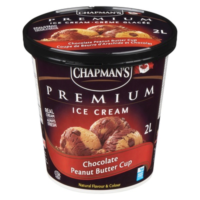 Chapman's Premium Ice Cream - Peanut Butter Cup