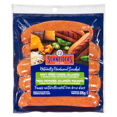 Schneiders - Spicy Three Cheese Jalapeno Smoked Sausage