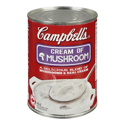 Campbell's - Cream Of Mushroom Soup with Real Cream