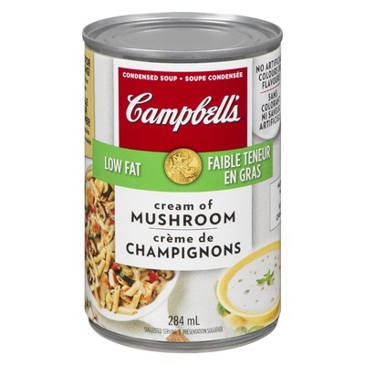 Campbell's - Low Fat Cream Of Mushroom